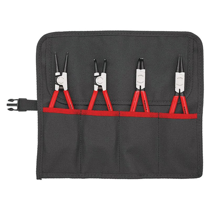 KNIPEX 00 19 56 Circlip Pliers Set, 4 Piece - 00 19 56