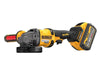 DeWALT Power Tools DCG418SHDX XR FlexVolt Detect Angle Grinder 125mm 54V 2 x 9.0Ah Li-ion DeWALT Power Tools - Town Tools