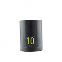 Carlyle Tools 1/2 Drive 10mm 6 Point Standard Imp Socket