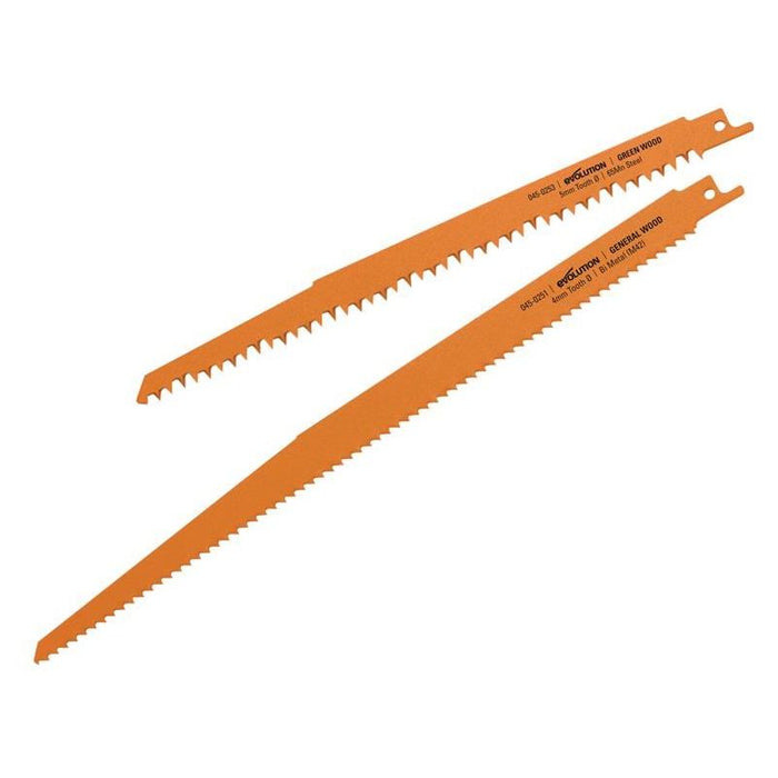 Evolution RAGE8® Wood Cutting Blade Pack Evolution - Town Tools