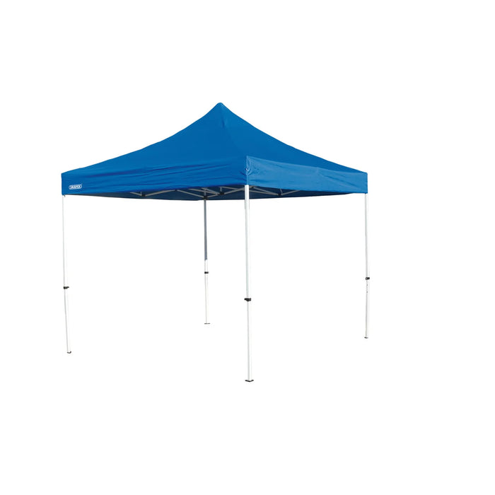 Draper Folding Gazebo, 3 x 3m, Blue - GAZ4