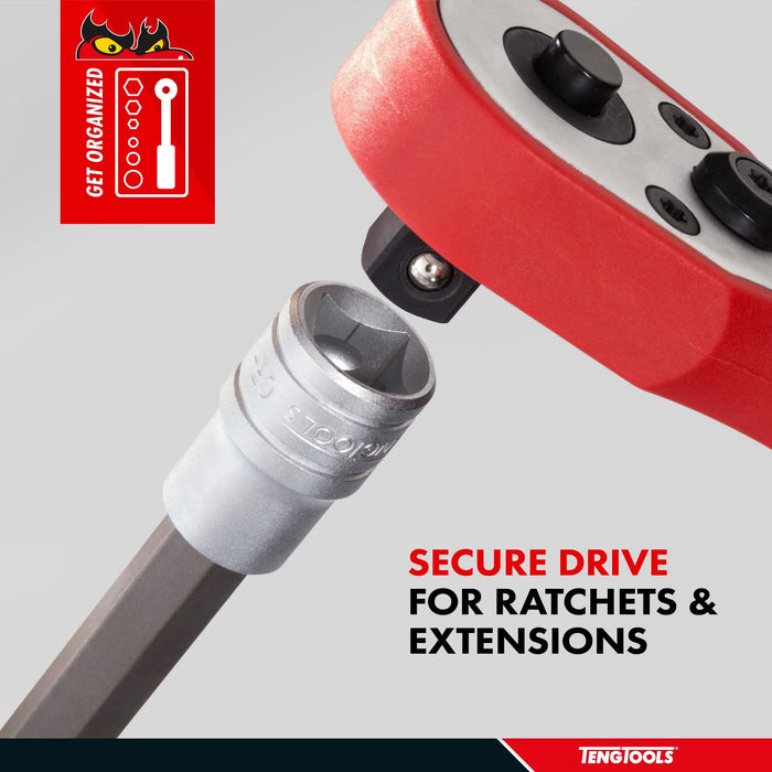 Teng Tools 3/4" Hex Bit Socket Metric 22mm Teng Tools - Town Tools 