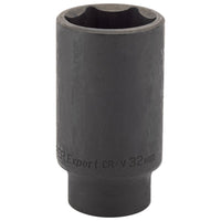 Draper Deep Impact Socket, 1/2" Sq. Dr., 32mm 35519