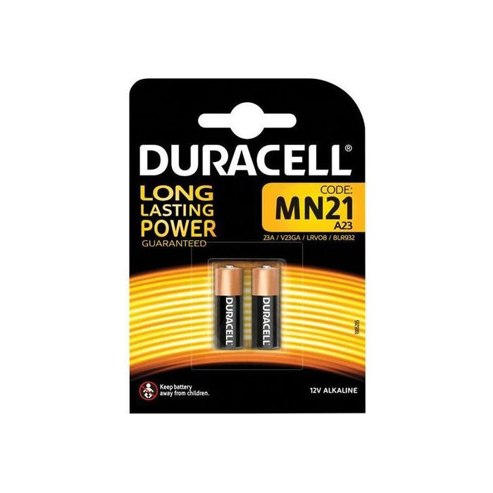 Duracell MN21 A23 LRV08 Battery (Pack 2) Duracell - Town Tools