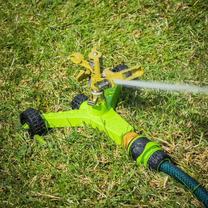 Sealey Pulsating Sprinkler With Metal Wheeled Base JS2034 Sealey - Town Tools 