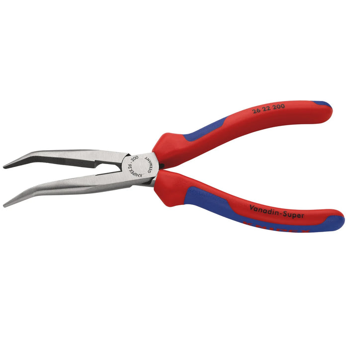KNIPEX 26 22 200 SB Snipe Nose Side Cutting Pliers, 200mm - 26 22 200 SB