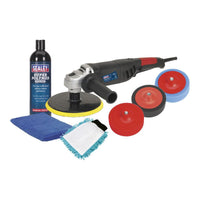 Sealey ï180mm Pro Electric Polisher Kit 1100W/230V CPK03