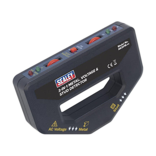Sealey 3-in-1 Metal, Voltage & Stud Detector AK2018 Sealey - Town Tools 