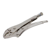Sealey Locking Pliers Curved Jaws 180mm 0-35mm Capacity AK6820