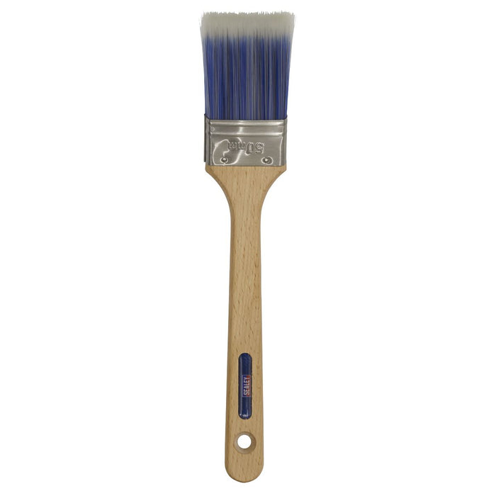Sealey Wooden Handle Radiator Paint Brush 50mm SPBR50 Sealey - Town Tools 
