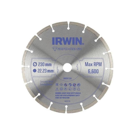 Irwin® Segmented Diamond Blade 230 x 22.23mm IRWIN® - Town Tools