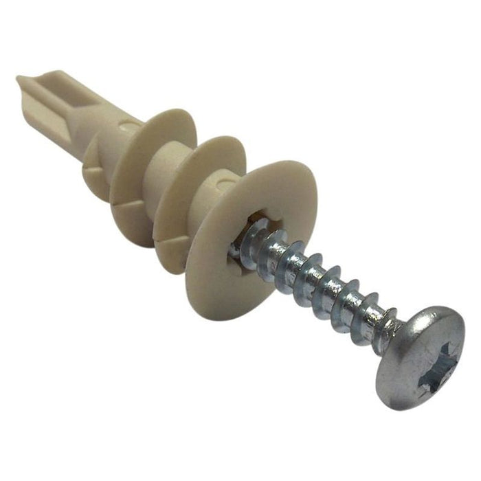 Forgefix Cavity Wall Nylon Speed Plug 4.5 x 35mm Box 100 ForgeFix - Town Tools