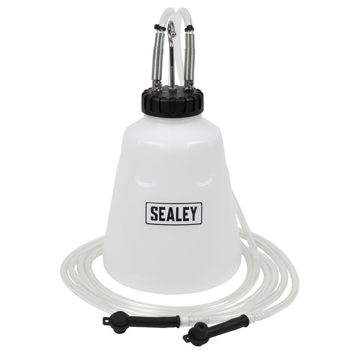 Sealey Hi-Flow Twin Pipe Brake Bleed Bottle 2L VS0218 Sealey - Town Tools 