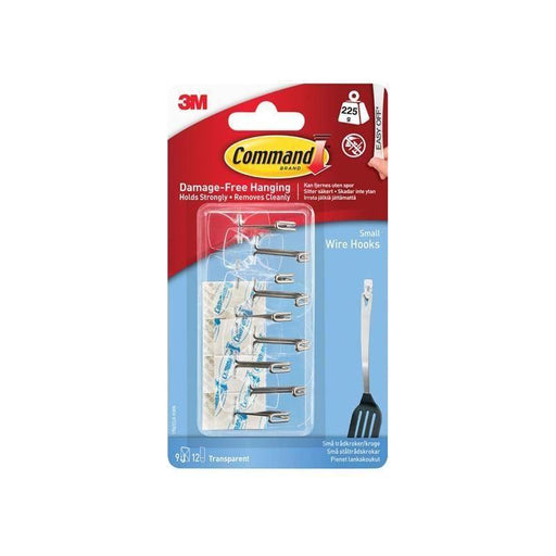Command™ Clear Wire Hooks Value Pack (Pack 9) Command™ - Town Tools