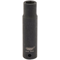 Draper Expert HI-TORQ 6 Point Deep Impact Socket, 1/4" Sq. Dr., 7mm