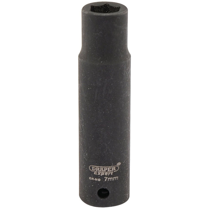 Draper Expert HI-TORQ 6 Point Deep Impact Socket, 1/4" Sq. Dr., 7mm Draper - Town Tools 