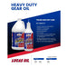 Lucas Oil 80W90 Gear Oil 946Ml 10043 Lucas Oil Oil - Town Tools 