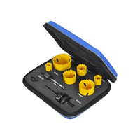 Faithfull Professional Holesaw Kit, 9 Piece