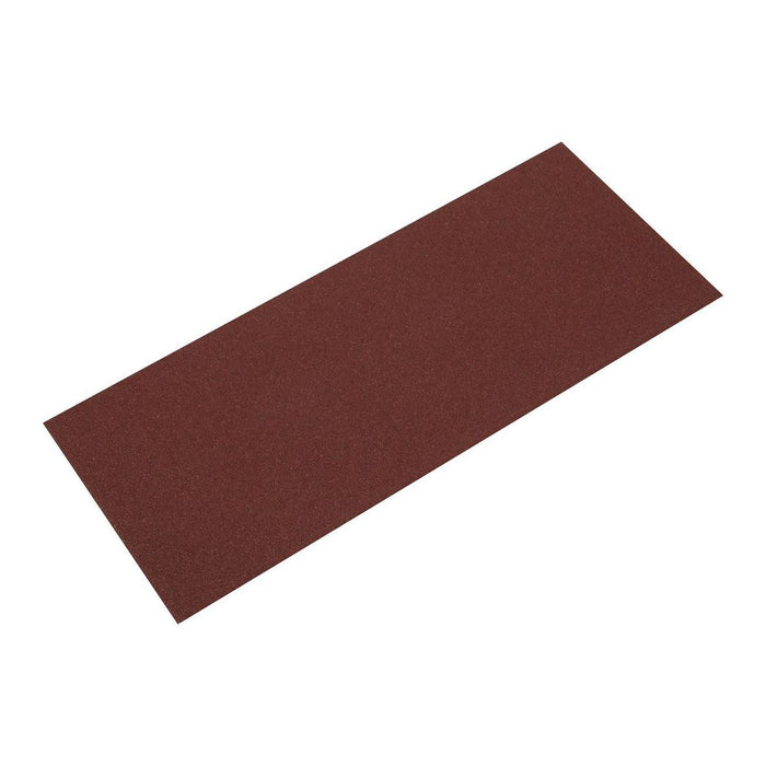 Sealey Orbital Sanding Sheet 115 x 280mm 80Grit Pack of 5 CS11580/5 Sealey - Town Tools 