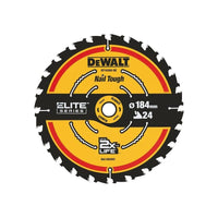 Dewalt Power Tools ELITE™ Series Framing Circular Saw Blade 184 x 16mm x 24T