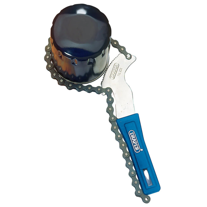 Draper Chain Oil Filter Wrench, 100mm - 233