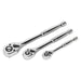 Sealey Ratchet Wrench Set 3pc Pear-Head Flip Reverse AK6672 Sealey - Town Tools 