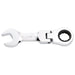 Draper HI-TORQ Metric Stubby Flexible Head Ratchet Combination Spanner, 16mm Draper - Town Tools
