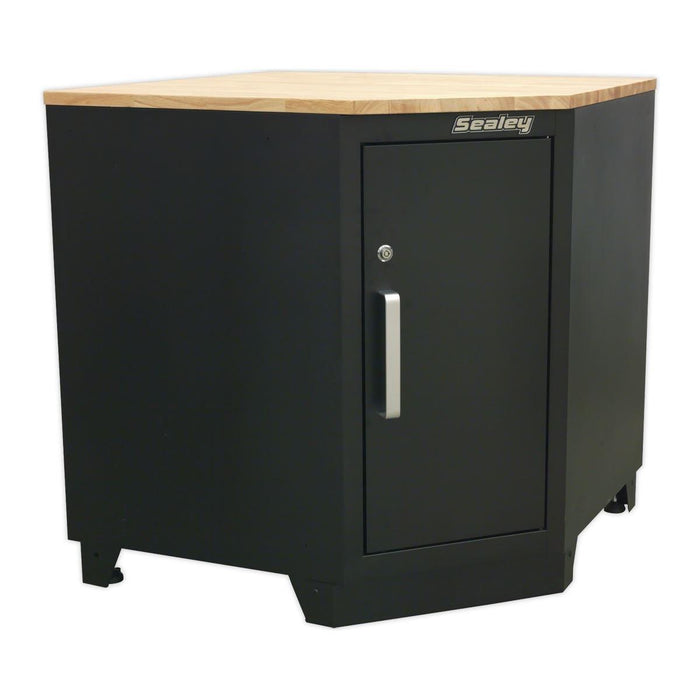 Sealey Modular Corner Floor Cabinet 930mm Heavy-Duty APMS15 Sealey - Town Tools 