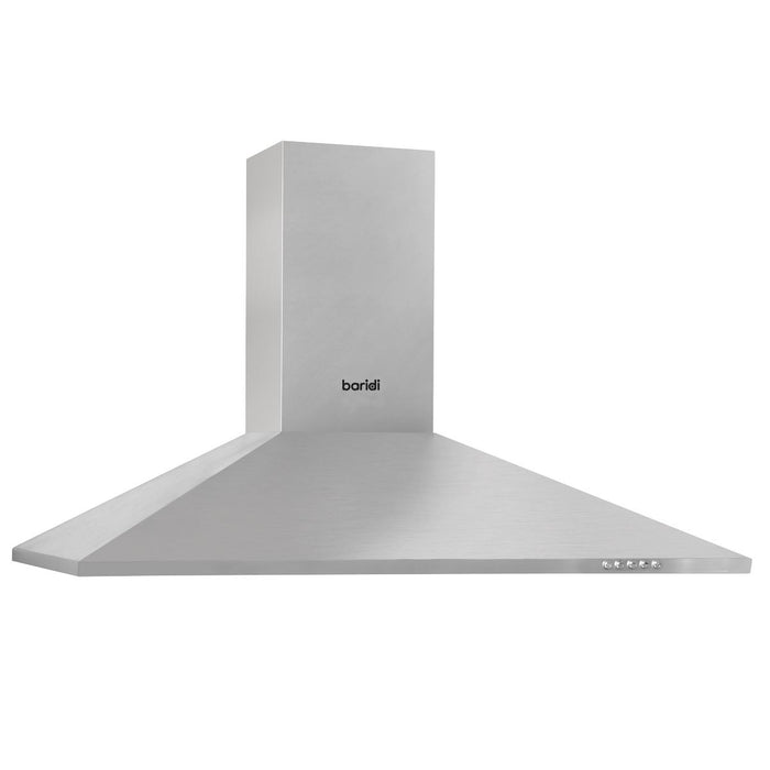 Baridi Cooker Hood with Carbon Filters 90cm - Stainless Steel DH127