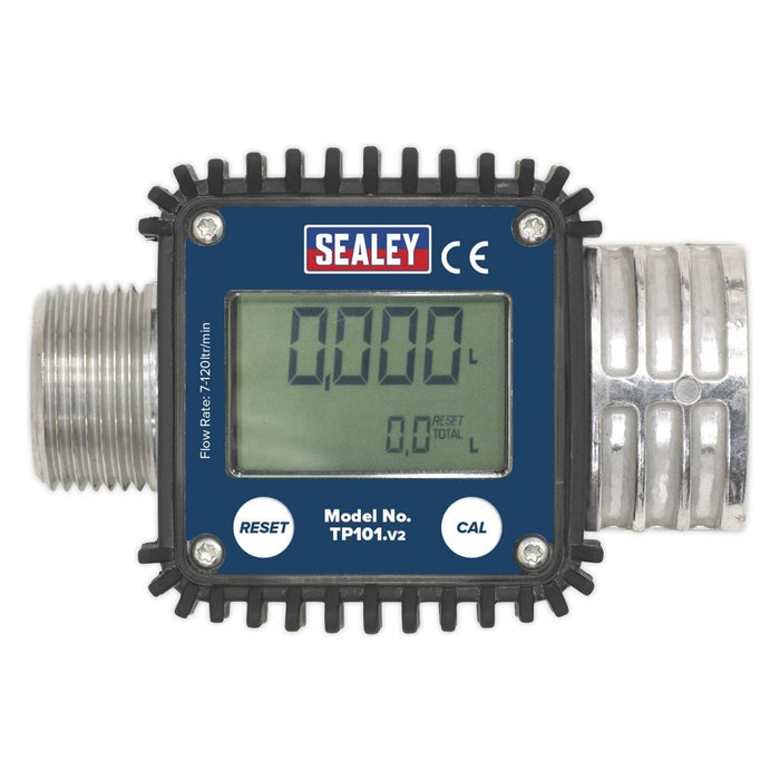 Sealey Digital Diesel & Fluid Flow Meter TP101 Sealey - Town Tools 