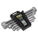 Sealey TRX-Star* Double End Spanner Set 6pc S01107 Siegen by Sealey - Town Tools 