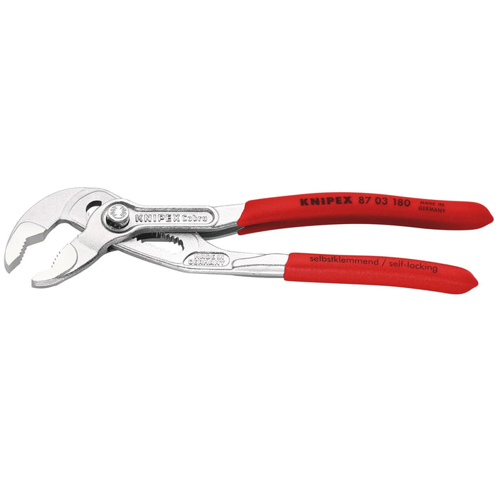 KNIPEX 87 03 180 Cobra® High-Tech Water Pump Pliers, 180mm - 87 03 180