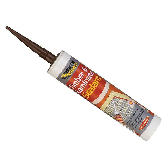 Everbuild Sika Timber & Laminate Sealant Oak 290ml Everbuild Sika - Town Tools