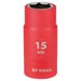 Draper XP1000 VDE Socket, 1/2" Sq. Dr., 15mm Draper - Town Tools