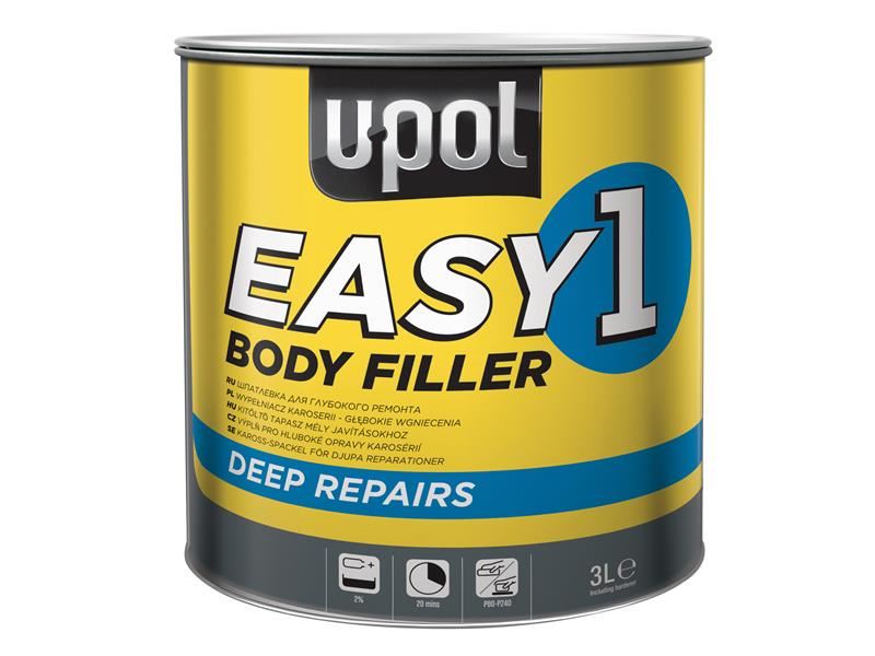 U-POL Easy 1 Body Filler 3 litre U-POL - Town Tools