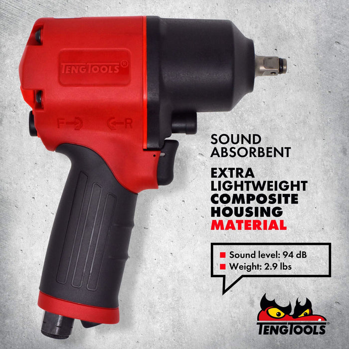 Teng Tools 3/8" Composite Air Impact Wrench Teng Tools - Town Tools 