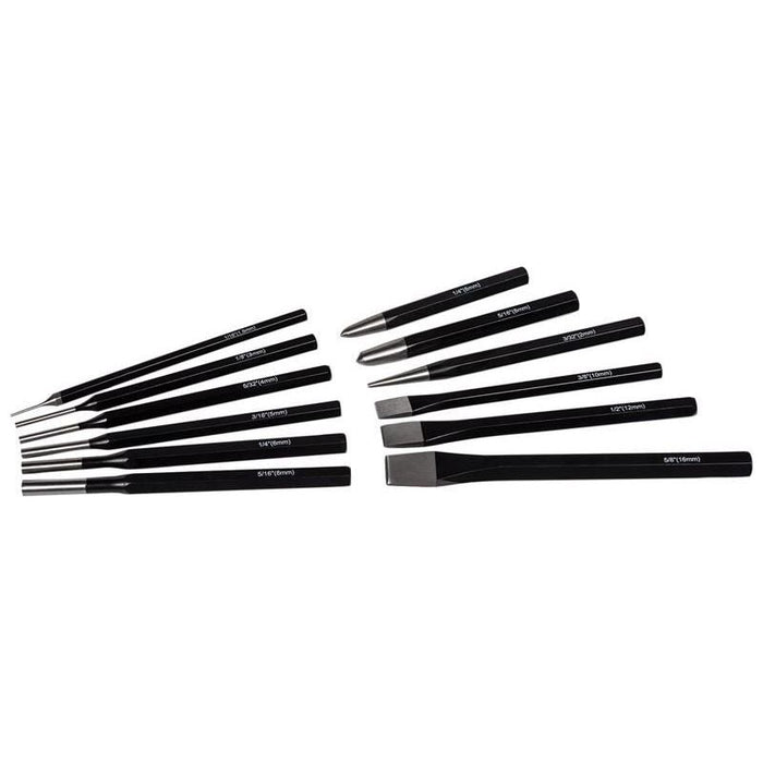 Roughneck Punch & Chisel Set 12 Piece Roughneck - Town Tools