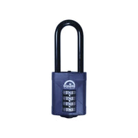 Squire CP50/2.5 Combination Padlock 4-Wheel 50mm Extra Long Shackle 63.5mm Boxed