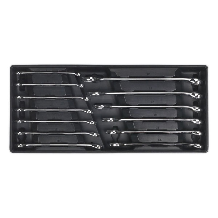 Sealey Tool Tray with Combination Spanner Set 13pc Metric TBT01 Sealey - Town Tools 