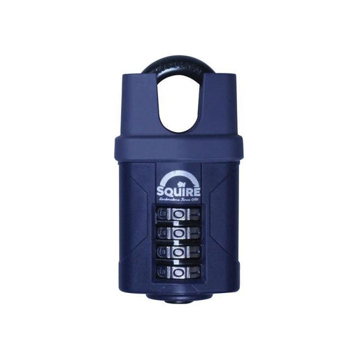 Squire CP40CS Combination Padlock 4-Wheel Closed Shackle 40mm Squire - Town Tools