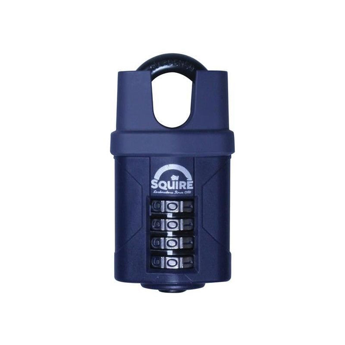Squire CP40CS Combination Padlock 4-Wheel Closed Shackle 40mm Squire - Town Tools