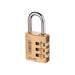 Abus Mechanical 165/30 30mm Solid Brass Body Combination Padlock (3-Digit) Carded ABUS Mechanical - Town Tools
