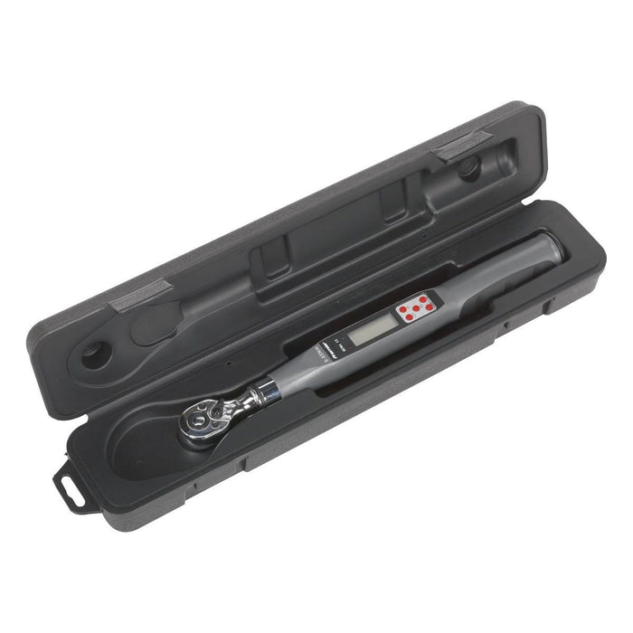 Sealey Torque Wrench Digital 3/8"Sq Drive 8-85Nm(5.9-62.7lb.ft) STW308 Sealey - Town Tools 