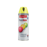 Plastikote Twist & Spray Fluorescent Yellow 400ml