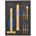 Bunker Hammer and Pin Punch Set in EVA Foam Inlay (8 Piece) - DELTACH-561023