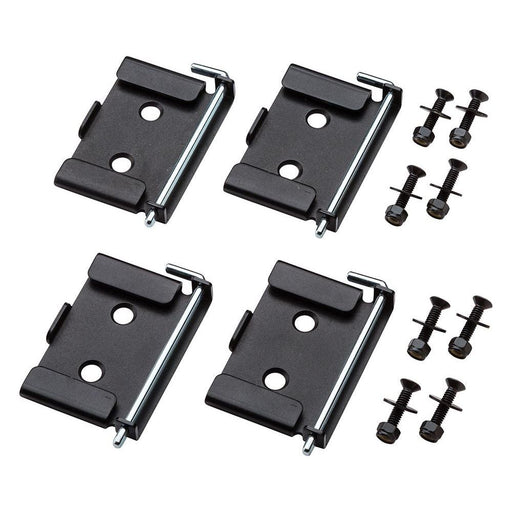 Rockler Quick-Release Workbench Caster Plates 4pk 2-3/4 x 3-3/4" Rockler - Town Tools 