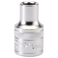 Draper 6 Point Metric Socket, 1/2" Sq. Dr., 9mm 16597