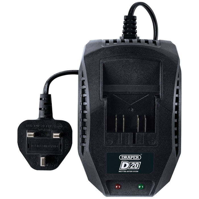 Draper D20 20V Li-ion Battery Charger, 2.4A 97914 Draper - Town Tools 