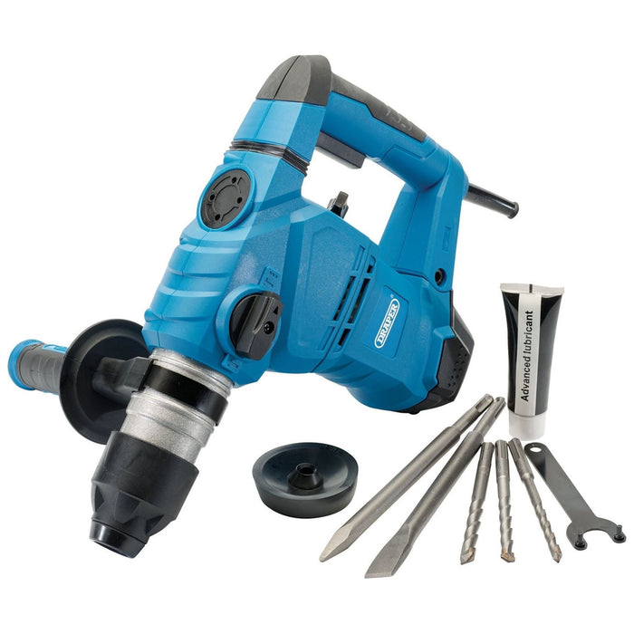 Draper 230V SDS+ Rotary Hammer Drill, 1500W, 4.9kg 56404 Draper - Town Tools 