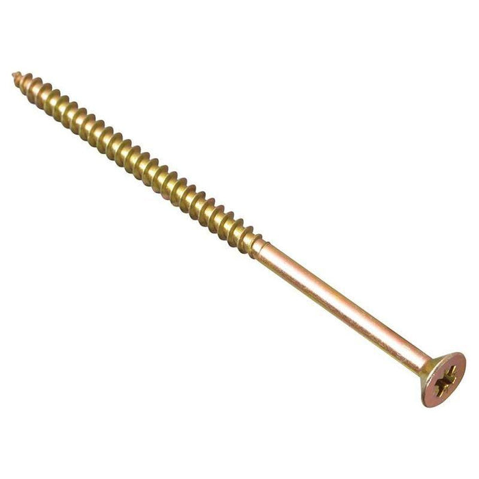 Forgefix Multi-Purpose Pozi Compatible Screw CSK ST ZYP 5.0 x 120mm Box 100 ForgeFix - Town Tools